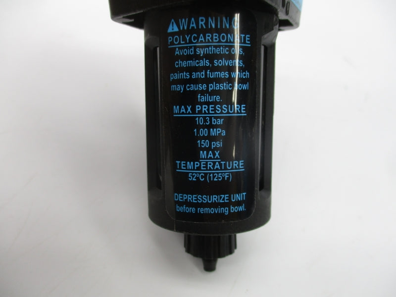 WILKERSON B08-02-FKG0 0-125PSI 1/4" NSMP
