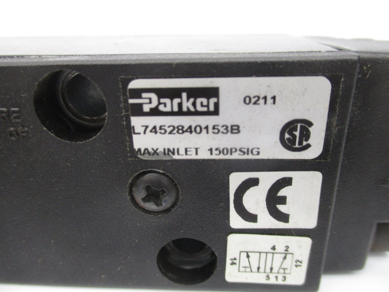 PARKER L7452840153B 150PSI 110/120V NSMP