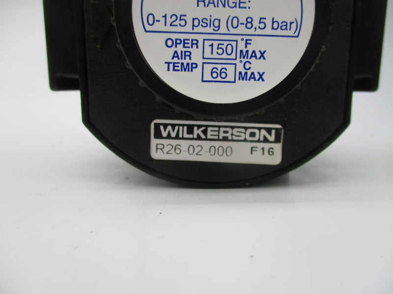 WILKERSON R26-02-000 0-125PSI 1/4" NSMP