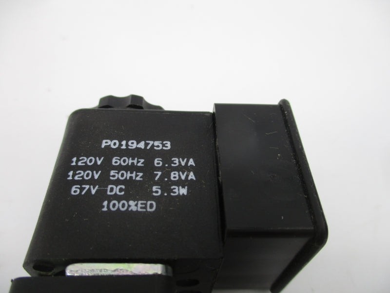 PARKER B521ACB53C 120V 150PSI 1/4" NSMP
