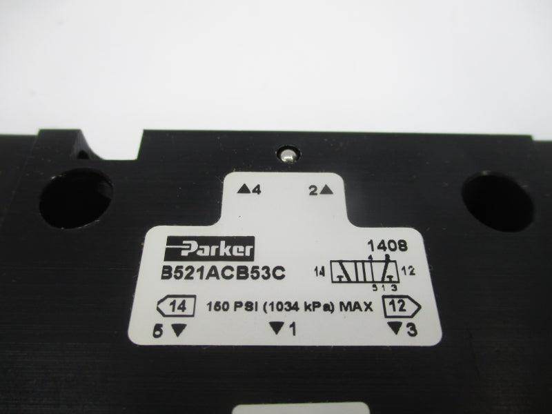 PARKER B521ACB53C 120V 150PSI 1/4" NSMP