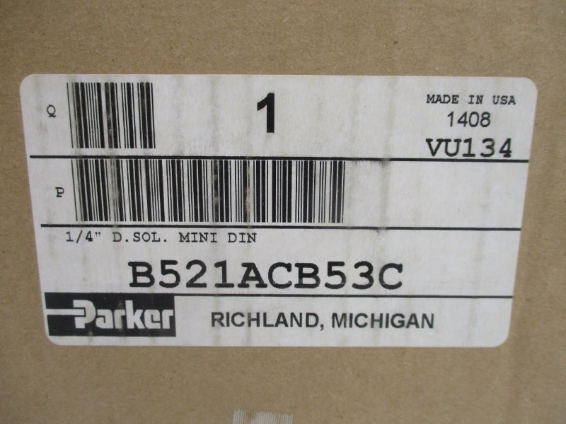 PARKER B521ACB53C 120V 150PSI 1/4" NSMP