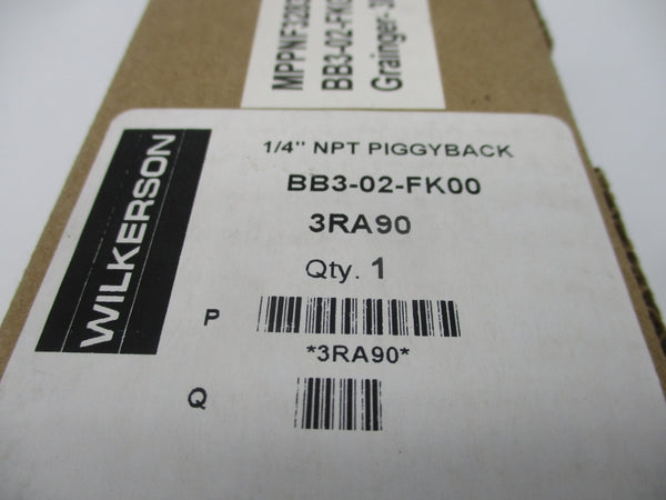 WILKERSON BB3-02-FK00 3RA90 1/4" NSFS