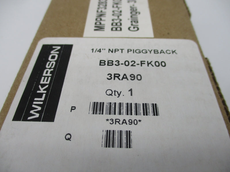WILKERSON BB3-02-FK00 3RA90 1/4" NSFS
