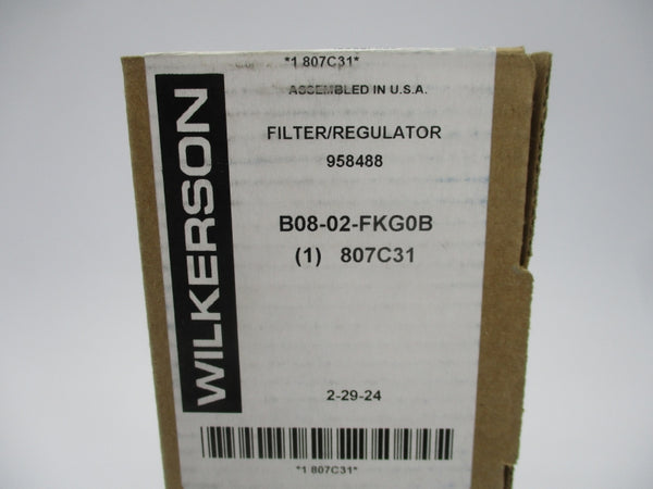 WILKERSON B08-02-FKG0B 807C31 NSFS