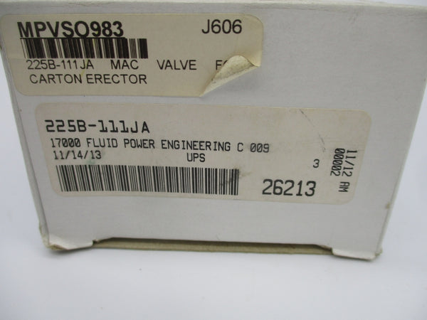 MAC 225B-111JA 120V 150PSI NSMP