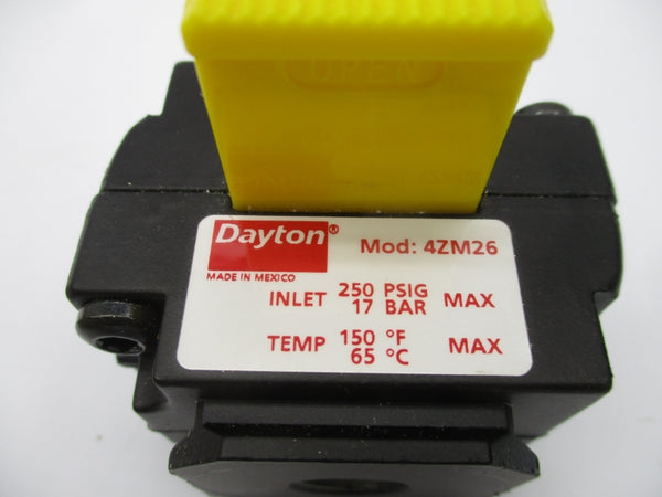 DAYTON 4ZM26 250PSI 1/4" NSMP
