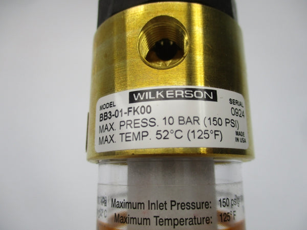 WILKERSON BB3-01-FK00 150PSI 1/4" NSMP