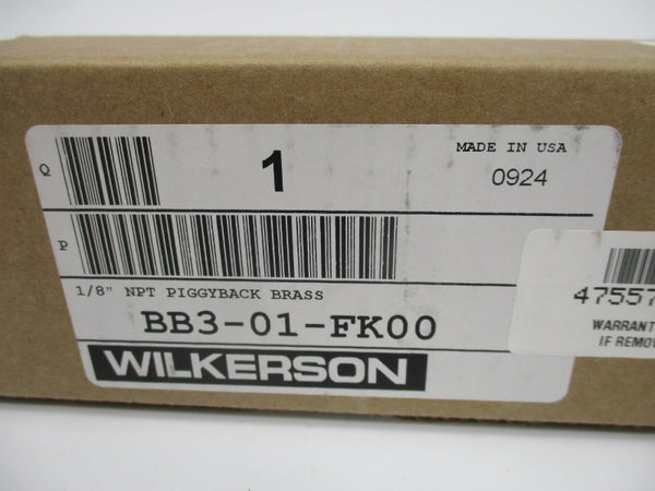 WILKERSON BB3-01-FK00 150PSI 1/4" NSMP