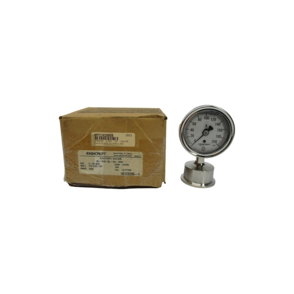 ASHCROFT 25-1032-SL-15L-200# 0-200PSI 2-1/2" NSMP