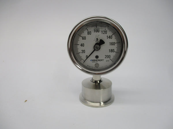 ASHCROFT 25-1032-SL-15L-200# 0-200PSI 2-1/2" NSMP