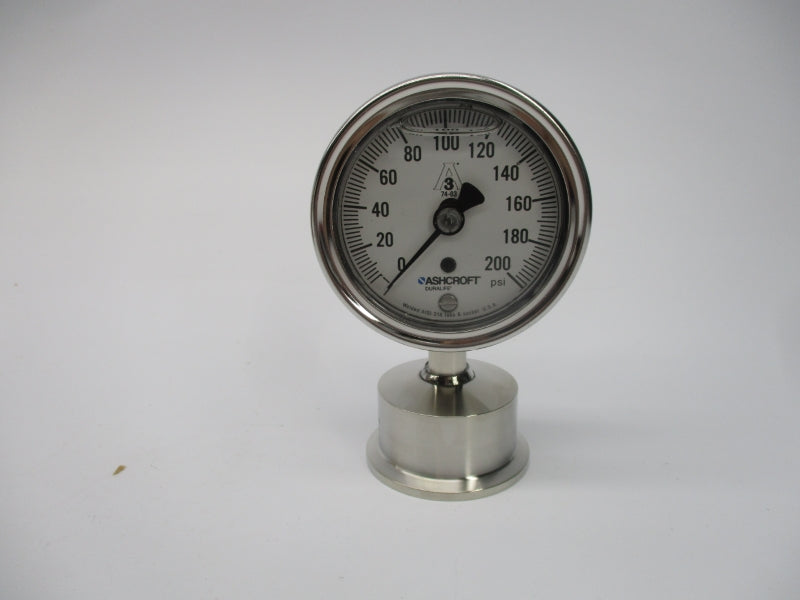 ASHCROFT 25-1032-SL-15L-200# 0-200PSI 2-1/2" NSMP