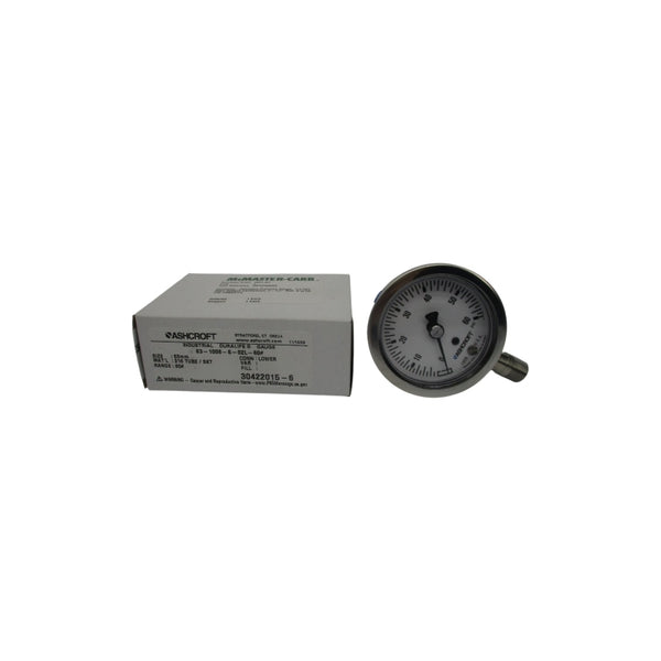 ASHCROFT 63-1008-S-02L-60# 0-60PSI 63MM NSMP