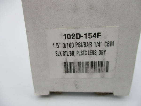 102D-154F 0-160PSI 1/4" (AS PICTURED) NSMP