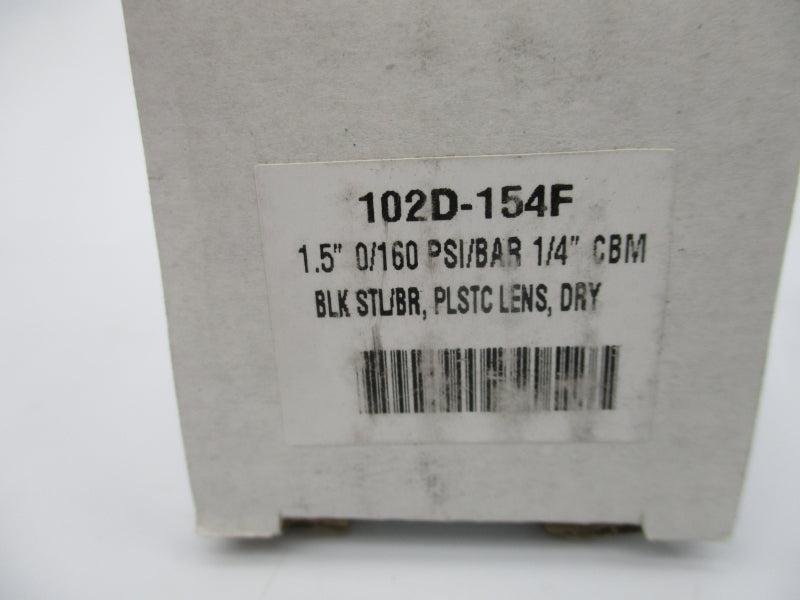 102D-154F 0-160PSI 1/4" (AS PICTURED) NSMP