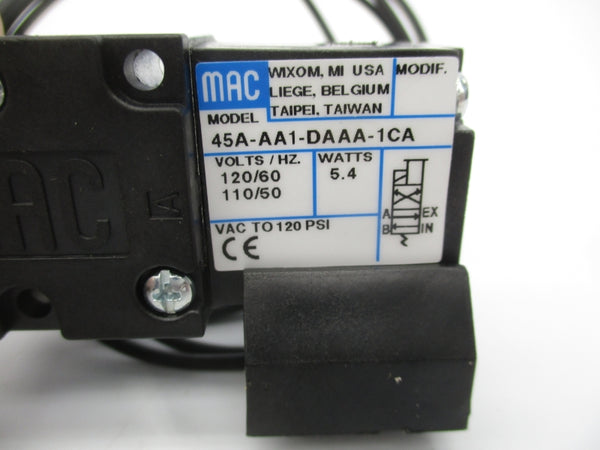 MAC 45A-AA1-DAAA-1CA 110/120V 120PSI NSMP