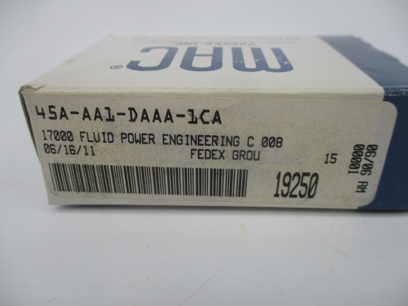 MAC 45A-AA1-DAAA-1CA 110/120V 120PSI NSMP