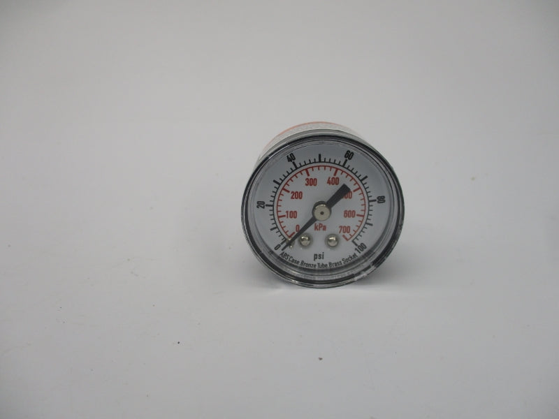 GRAINGER 4FLZ7B 0-100PSI NSMP