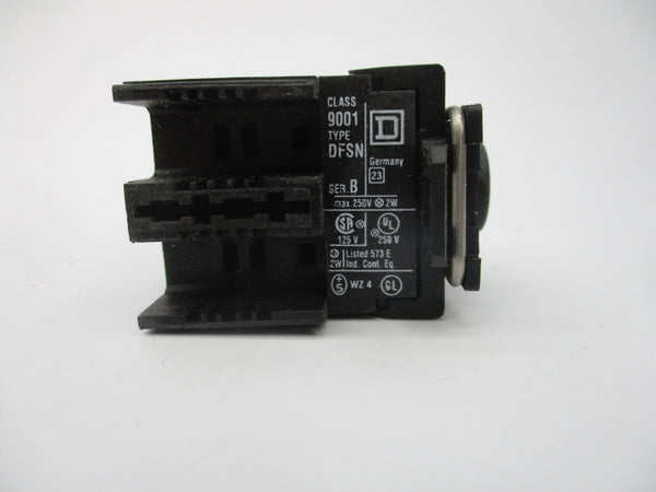 SQUARE D 9001DFSN SER. B 250V NSMP