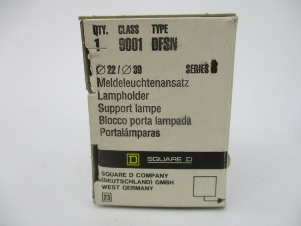 SQUARE D 9001DFSN SER. B 250V NSMP