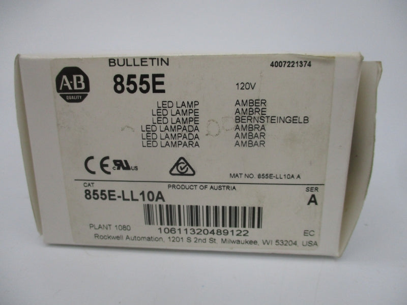 INDUSTRIAL SPARE PART 855E-LL10A SER. A 120V (WH) NSMP