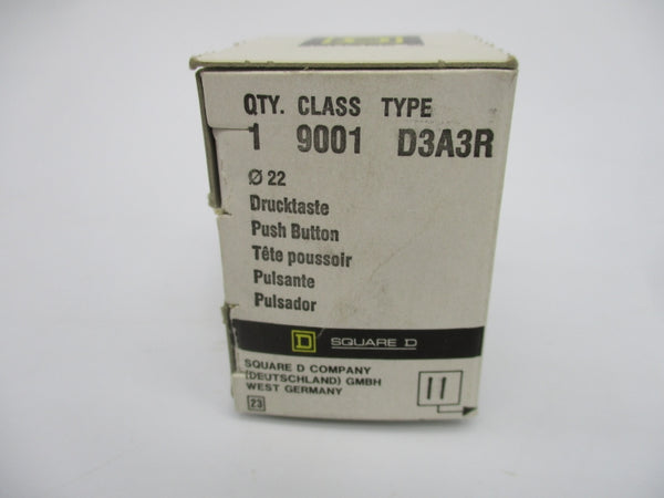 SQUARE D 9001D3A3R NSMP