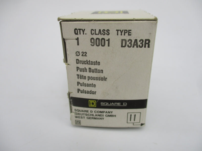 SQUARE D 9001D3A3R NSMP