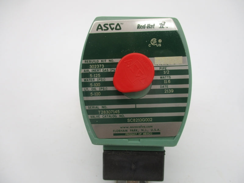 ASCO SC8210G002 4ELG6 110/120V 1/2" NSMP