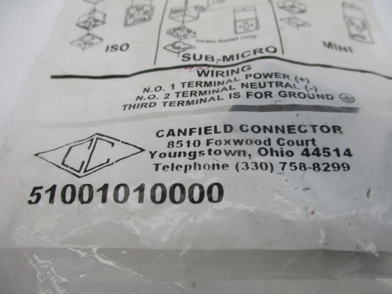 CANFIELD 51001010000 20XG63 NSMP