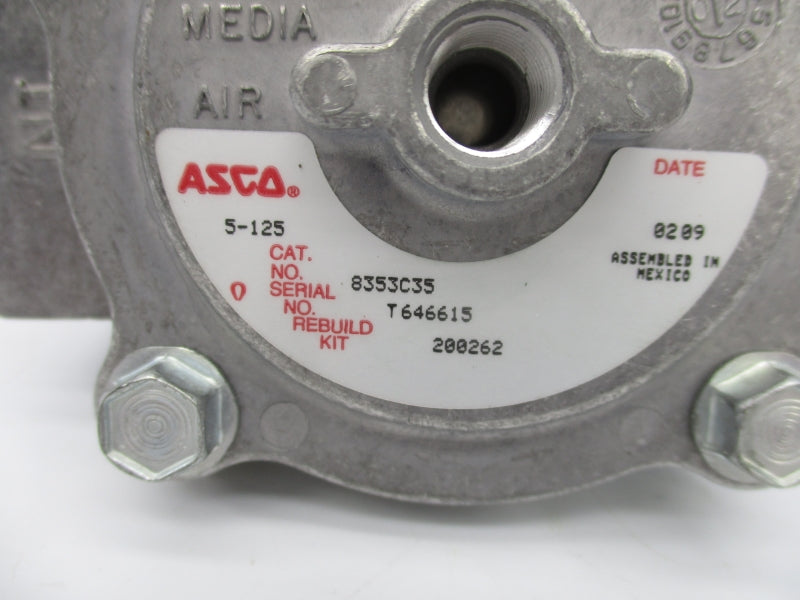 ASCO 8353C35 5-125PSI NSNP
