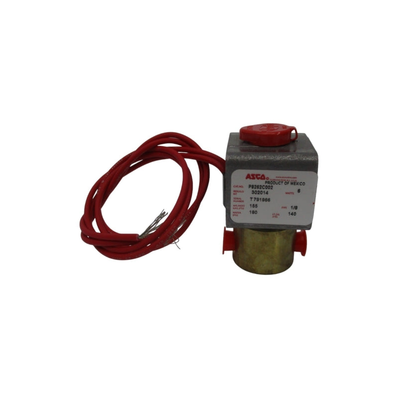 ASCO P8262C002 110/120V 180PSI 1/8" NSNP