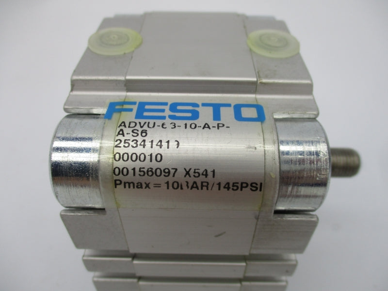 FESTO ADVU-63-10-A-P-A-S6 25341419 145PSI NSNP
