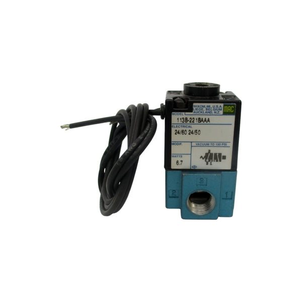 MAC 113B-221BAAA 24V 150PSI NSNP