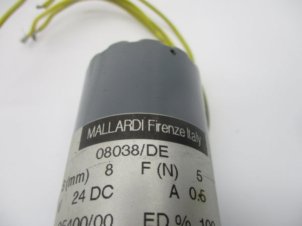 MALLARDI 08038/DE 24VDC 0.5A NSNP