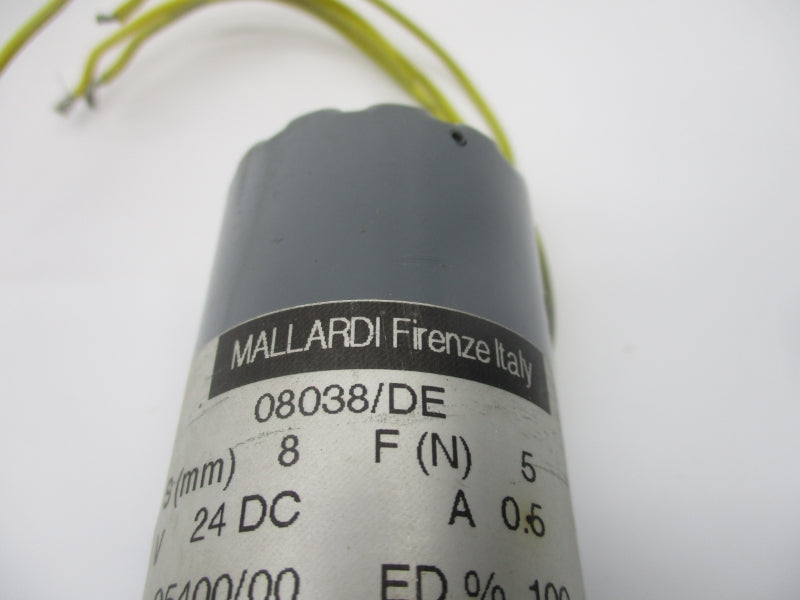 MALLARDI 08038/DE 24VDC 0.5A NSNP