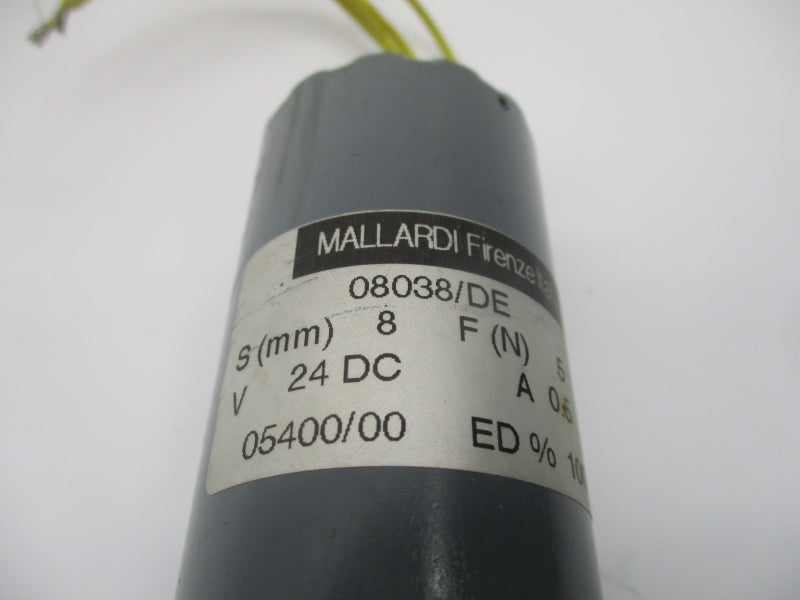 MALLARDI 08038/DE 24VDC 0.5A NSNP