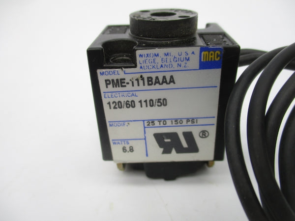 MAC PME-111BAAA 110/120V 25-150PSI (AS PICTURED) NSNP