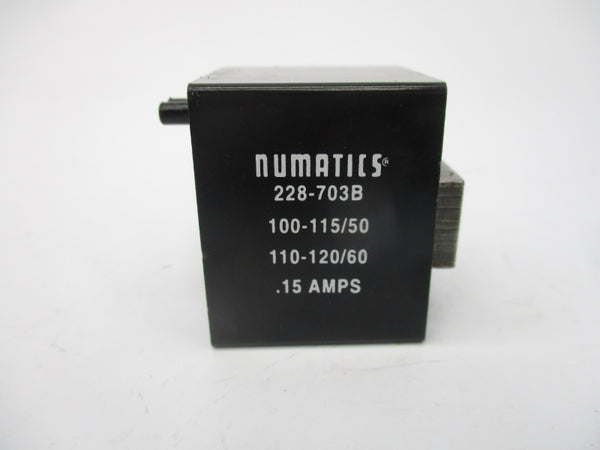 NUMATICS 228-703B 110/120V 0.15A (AS PICTURED) UNMP