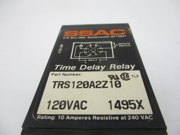 SSAC TRS120A2Z10 120VAC 0.1-10S NSNP