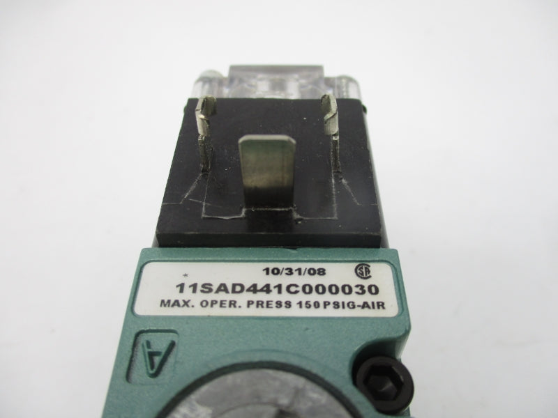 NUMATICS 11SAD441C000030 110/120V 0.15A 150PSI (AS PICTURED) NSNP