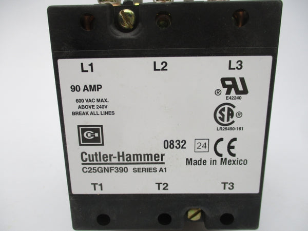 CUTLER HAMMER C25GNF390A SER. A1 110/120V NSMP