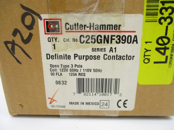 CUTLER HAMMER C25GNF390A SER. A1 110/120V NSMP