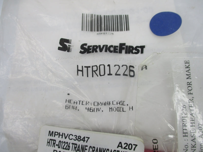 SERVICE FIRST HTR01226 460V NSMP