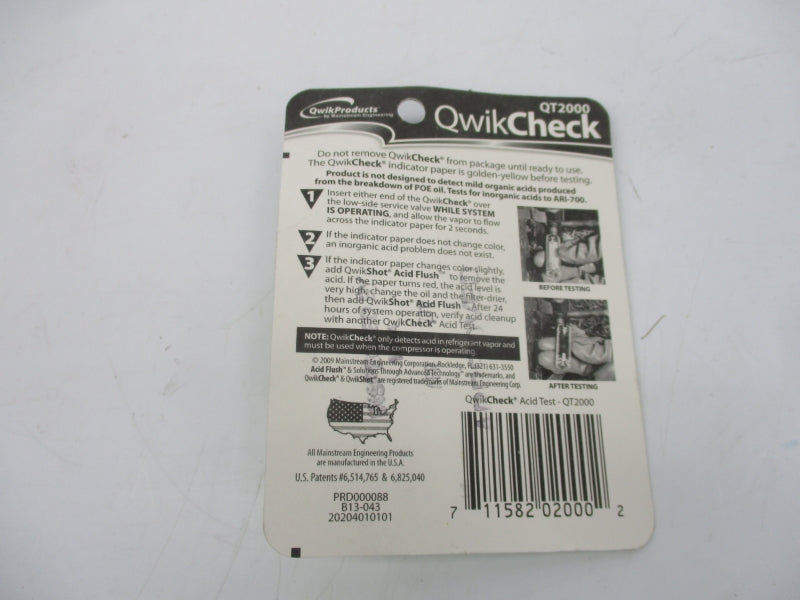 QWIKCHECK QT2000 NSMP