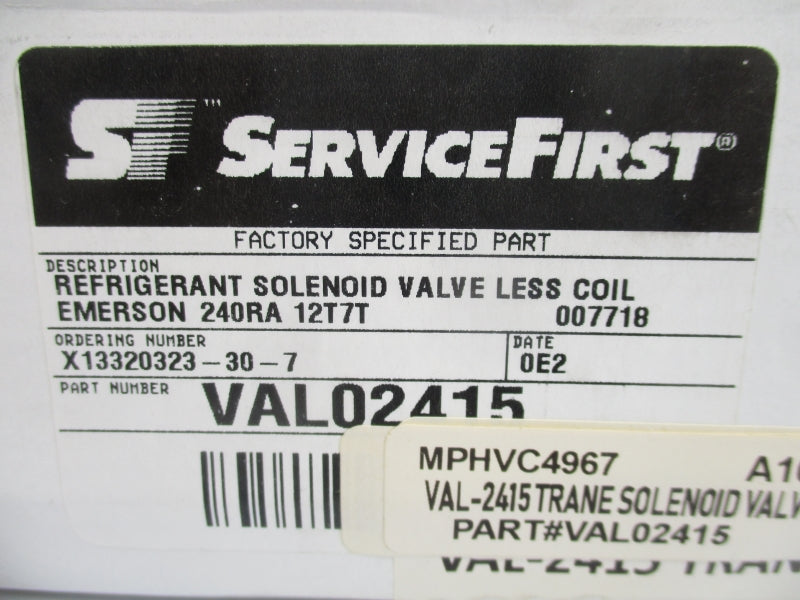 SERVICE FIRST VAL02415 NSMP