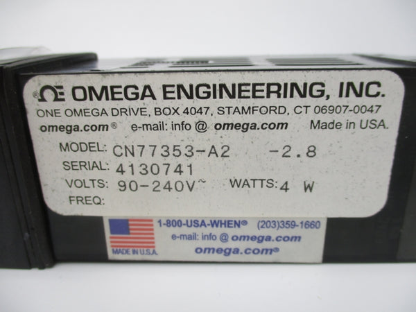 OMEGA ENGINEERING CN77353-A2 -2.8 90-240V NSMP