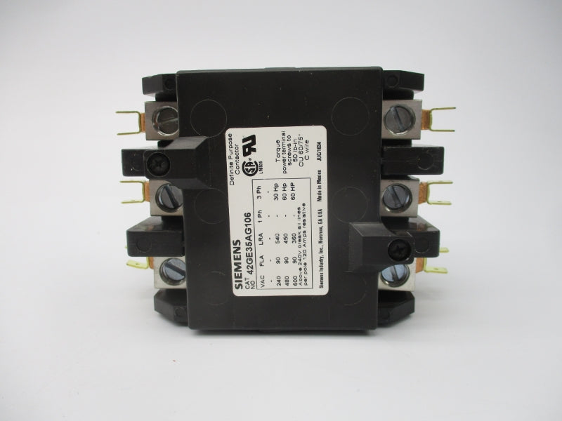 SIEMENS 42GE35AG106 240VAC NSMP