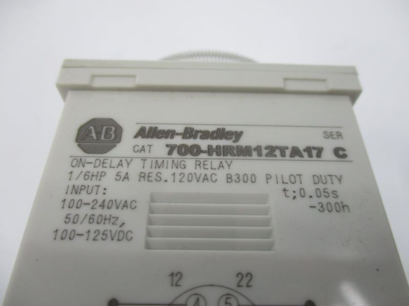 INDUSTRIAL SPARE PART 700-HRM12TA17 SER. C 100-240VAC NSMP