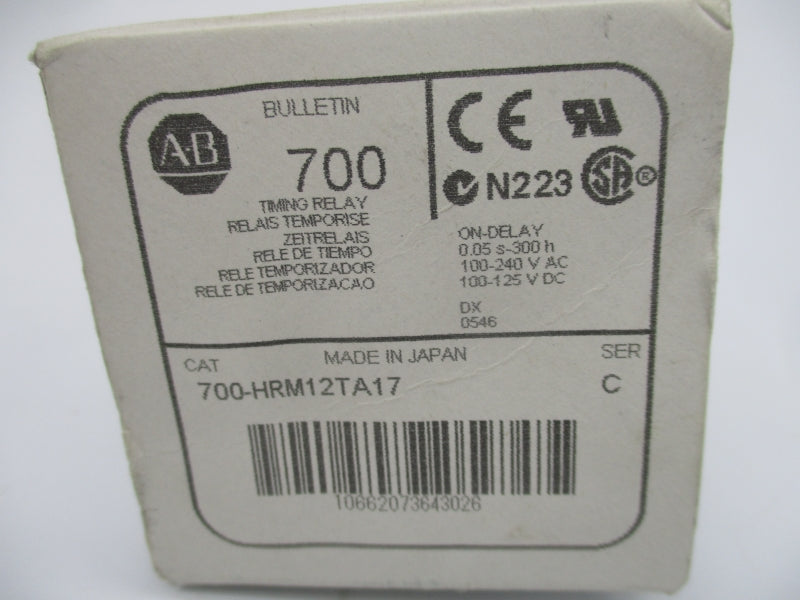 INDUSTRIAL SPARE PART 700-HRM12TA17 SER. C 100-240VAC NSMP