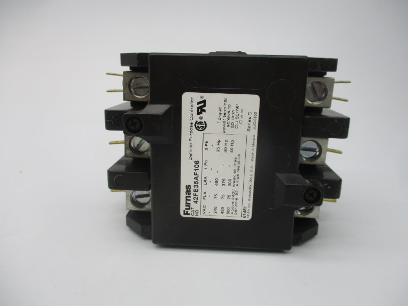 FURNAS 42FE35AF106 SER. D 110/120V 75A NSMP